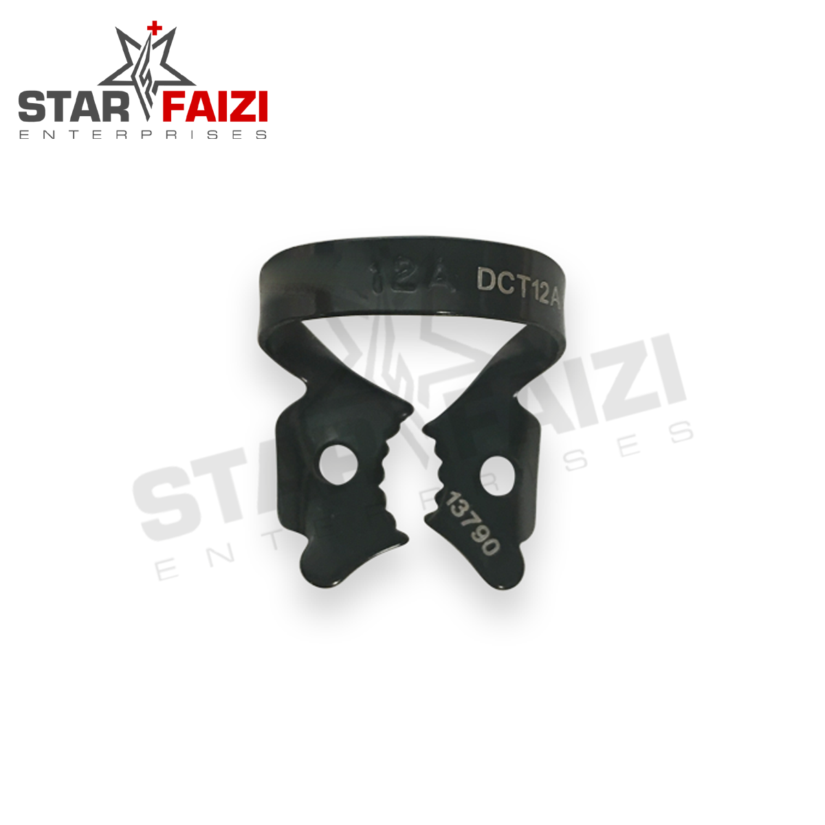 NO. 12A BLACK RUBBER DAM CLAMP