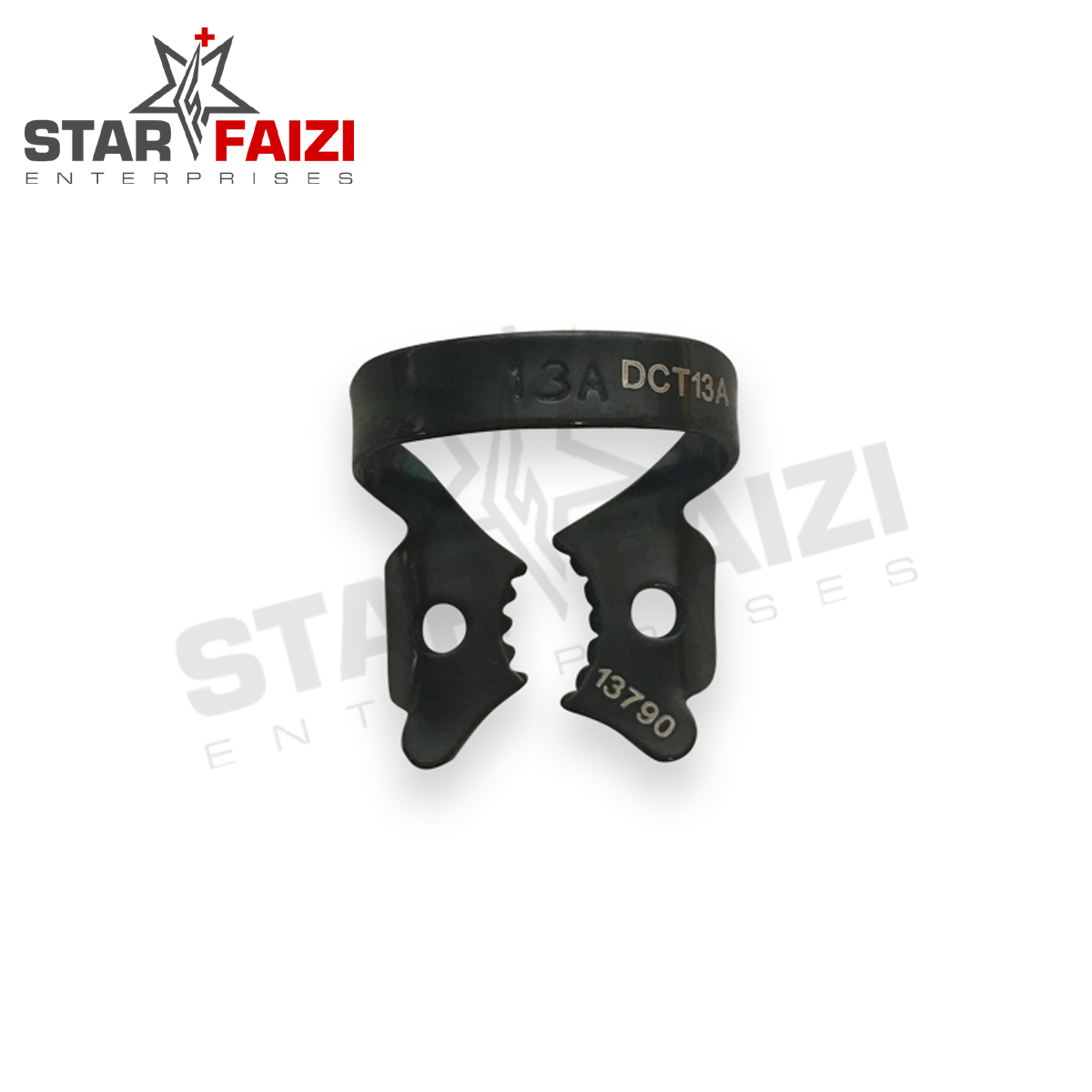 NO. 13A BLACK RUBBER DAM CLAMP