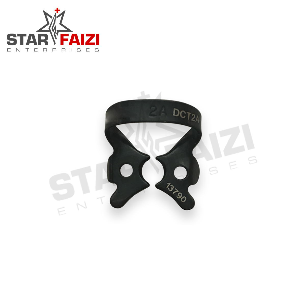 NO. 2A BLACK RUBBER DAM CLAMP